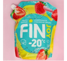Жидкость в бачок омывателя FIN JOY FRUITY -20С banana(банан) 4л. ЧЗ