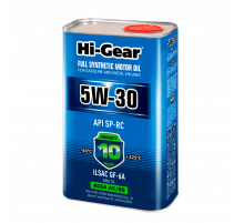 Масло моторное синтетическое 5W30 SP-RC ACEA A5/B5 1л Hi-Gear ЧЗ