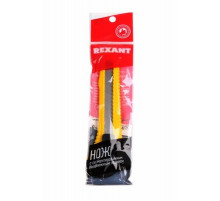Нож с сегментированным лезвием 18 мм корпус пластик REXANT