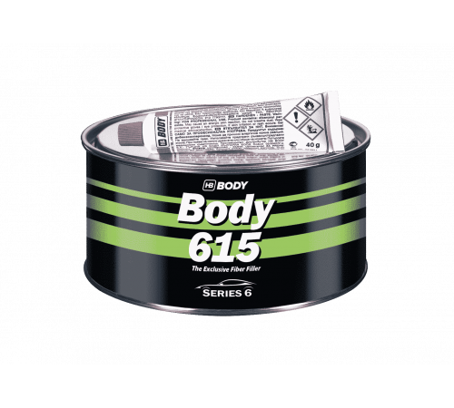Шпатлевка HB BODY 615 FIBER со стекловолокном (1,8кг) ~