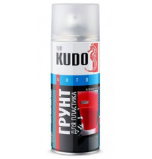 Грунт для пластика KUDO прозрачный (активатор адгезии) аэрозоль 520мл