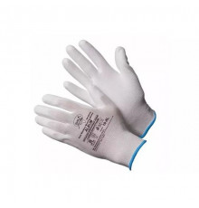 Перчатки нейлоновые белые с полиуритановым покрытием р.8 (M) Digit