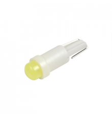 Светодиод W1,2W 12V W2x4,6d COB белый ЛДД001-COB-W