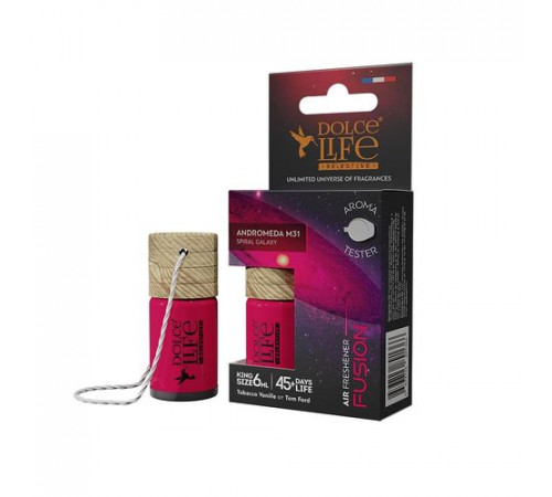 Ароматизатор Dolce Life Selective бутылочка с дер.крышкой Эксклюзив Fushion с пробником ~