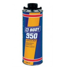 Антигравий BODY 950 под пистолет 1л черный