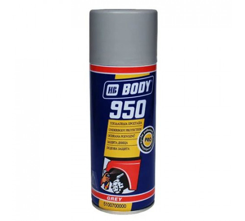 Антигравий BODY 950 аэрозоль 400мл серый