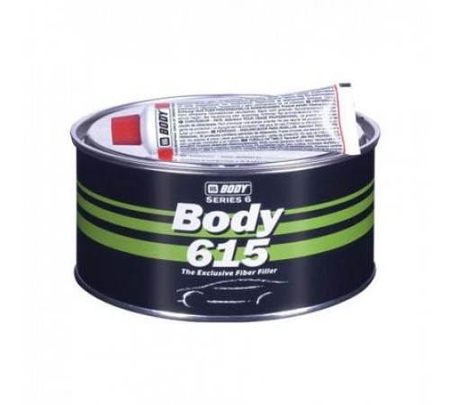 Шпатлевка HB BODY 615 FIBER со стекловолокном (0,9кг)~ ~