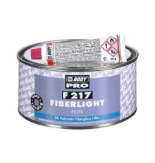 Шпатлевка BODY PRO F217 FIBERLIGHT со стекловолокном облегченная (0,5л) ~