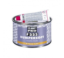 Шпатлевка BODY 222 BUMPERSOFT для пластика (черн.) (1кг) ~