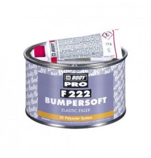 Шпатлевка BODY 222 BUMPERSOFT для пластика (черн.) (1кг) ~