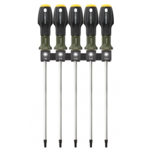 Набор отверток TORX длиной 250 мм (T10,T15, T20,T25,T30) 5 штук ДТ