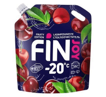 Жидкость в бачок омывателя FIN JOY FRUITY -20С cherry(вишня) 4л. ЧЗ