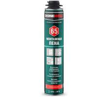 Пена полиуретановая монтажная DONEWELL 65, проф., вых. до 65 л, 1000 мл ~