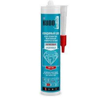 Клей монтажный KUDO «Невидимый шов», акриловый, прозрачный, туба, 300 мл