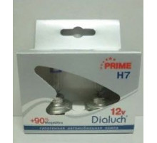 Лампы H7 12V 55W +90% РХ26d Диалуч PRIME Корея ЛЧ130PR-2MU