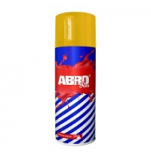 Краска акриловая ABRO №25 желтая аэр. 520 мл