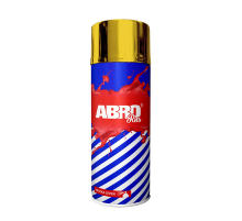 Краска акриловая ABRO 18К золото аэр. 520 мл