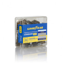 Предохранители флажковые пласт.Стандарт 50шт 20А Goodyear