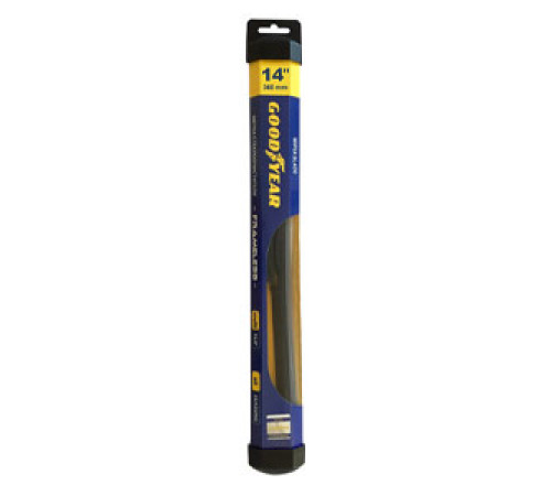 Щетка стеклоочистителя Goodyear FRAMELESS бескаркасная 36см MULTICLIP (4 встр. переходника)