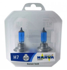 Лампы H7 12V 55W +30% RPW 4500K к-т 2шт. 98518/48607 NARVA