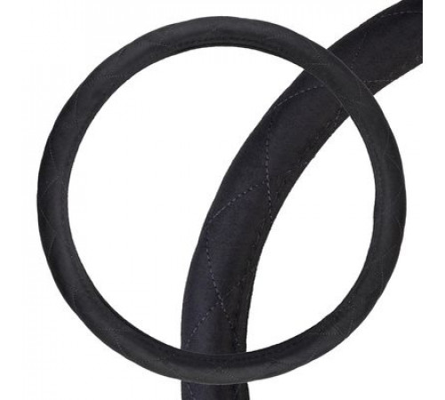 Оплетка искусственная замша 2XL (45-47 см) SKYWAY Design Large-1 Черная