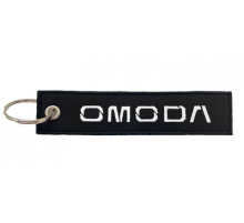 Брелок ткань, вышивка Omoda 13*3см BMV086-03