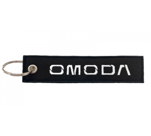 Брелок ткань, вышивка Omoda 13*3см BMV086-03