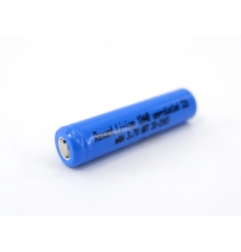 Аккумулятор Li-ion 10440, 3,7В, 320мАч, без платы защиты, плоский контакт REXANT