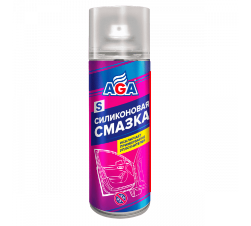 Смазка силиконовая AGA 520 мл аэрозоль ЧЗ