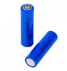 Аккумулятор Li-ion 18650, 3,7В, 2400мАч, без платы защиты, плоский контакт REXANT