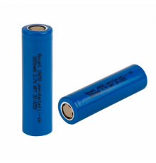 Аккумулятор Li-ion 18650, 3,7В, 3000мАч, без платы защиты, плоский контакт REXANT
