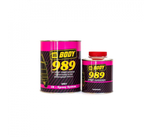 Грунт эпоксидный BODY 989 2К 1л+ отв.BODY 989/732 EPOXY 0,25л.