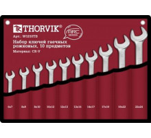 Набор ключей рожковых 10 шт. серии ARC в сумке, 6-24 мм, / THORVIK