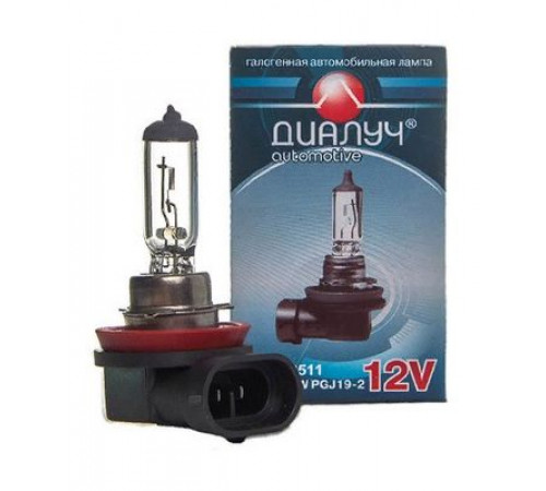 Лампа H11 12V standart 55W LL PGJ19-2 Диалуч PRIME Корея ЛЧ411PR