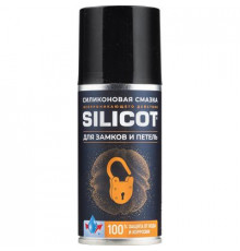 Смазка силиконовая аэр.для замков и петель SILICOT SPRAY 210мл флакон ВМП АВТО ЧЗ