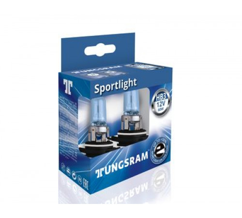 Лампы HB3 TUNGSRAM Sportlight +50% 3800K 60W P20d_