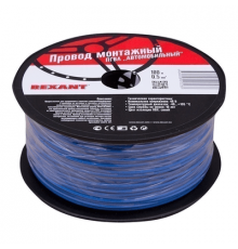 Провод ПГВА 100м. 1х0.50 мм синий, бухта REXANT