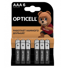 Элемент питания(батарейка) OPTICELL Basic AAA 6шт