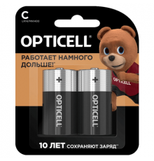 Элемент питания(батарейка) OPTICELL Basic C LR14/MN1400 2шт