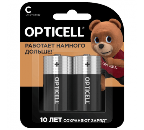 Элемент питания(батарейка) OPTICELL Basic C LR14/MN1400 2шт