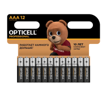 Элемент питания(батарейка) OPTICELL PROFESSIONAL AAA 12шт