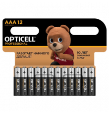 Элемент питания(батарейка) OPTICELL PROFESSIONAL AAA 12шт