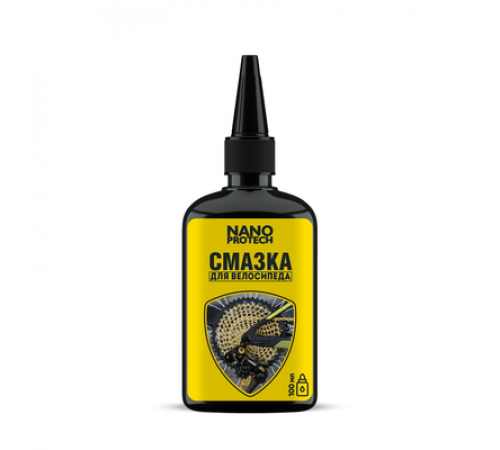 Смазка для велосипеда NANOPROTECH, (масленка) 100 мл ЧЗ