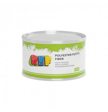 Шпатлевка REF Polyester Putty FIBER со стекловолокном (0,9кг)~