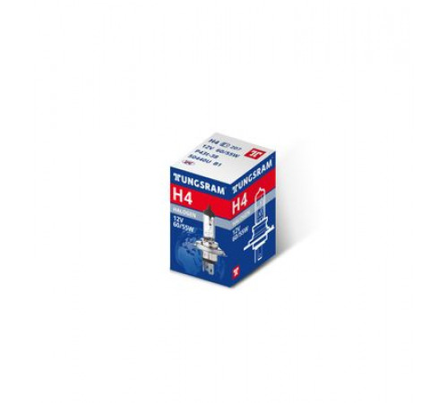 Лампа H4 12V 60/55W standart P43T TUNGSRAM