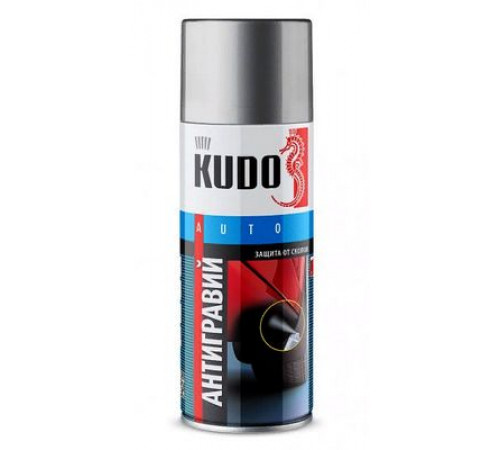 Антигравий KUDO аэрозоль 520мл. серый