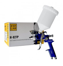 Краскопульт ZIP LAB H827P, 2.0 mm, пластиковый бачок 10120