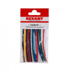 Термоусаживаемые трубки SMALL TUBE 2:1 (Набор 20 шт.) REXANT