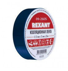 Изолента ПВХ KRANZ 0.13х15 мм, 20 м, синяя (10 шт./уп.)_