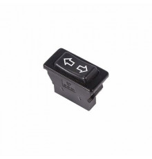 Выключатель (стеклоподъемника) клавишный 12V 20А (5с) (ON)-OFF-(ON)  черный  REXANT